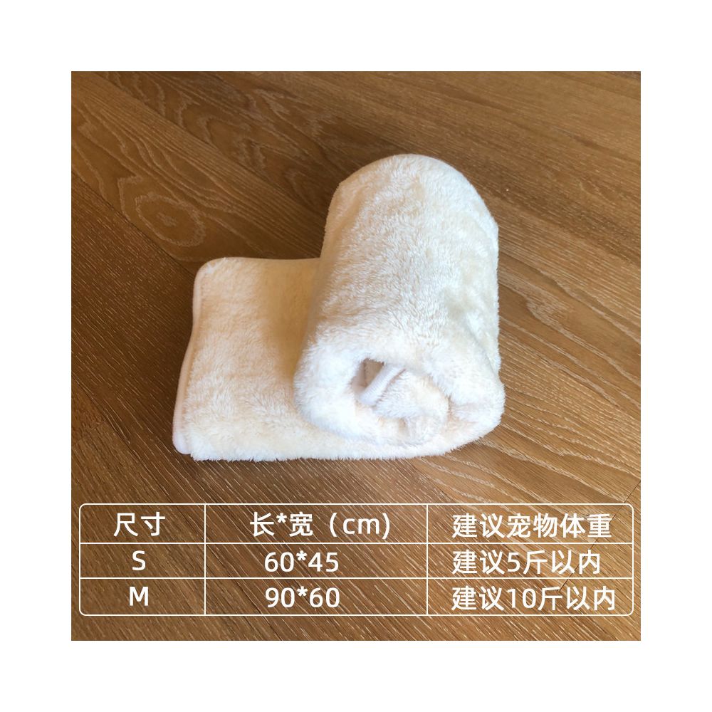 【冬日極致保暖】寵物絨毛小被子｜貓咪專用保暖毛毯，加厚法蘭絨貓睡墊，幼犬貓保暖毯，不掉毛防寒寵物墊隨身毯 - 吉安宠物用品