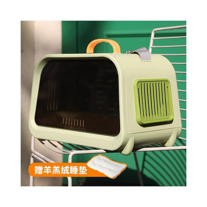 【三合一旗艦款】寵物全景外出包｜太空艙背包/航空箱/手提籠三用，超透氣大空間貓狗背帶，符合空運標準運輸籠，專業級外出防逃貓包 - 吉安宠物用品
