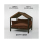 【北歐實木系列】高質感寵物沙發別墅｜多功能實木貓窩狗屋 - 吉安寵物用品