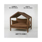 【北歐實木系列】高質感寵物沙發別墅｜多功能實木貓窩狗屋 - 吉安寵物用品