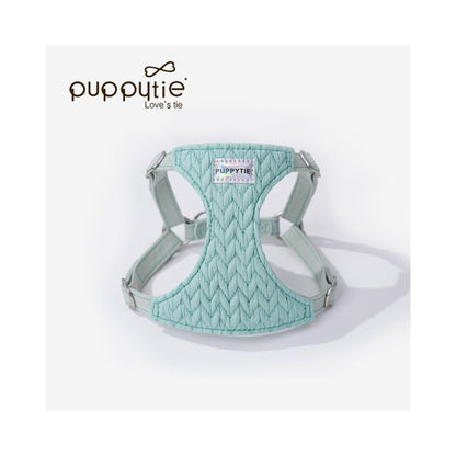 【Puppytie 官方正品】夏季輕透胸背帶｜比熊/約克夏/博美專用超輕量牽引組 - 吉安寵物用品