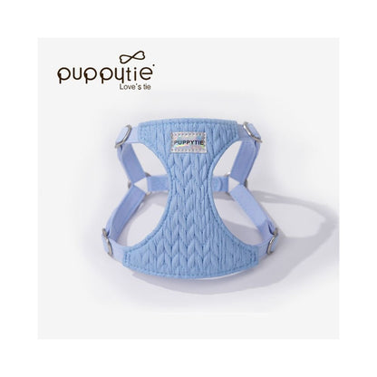 【Puppytie 官方正品】夏季輕透胸背帶｜比熊/約克夏/博美專用超輕量牽引組 - 吉安寵物用品