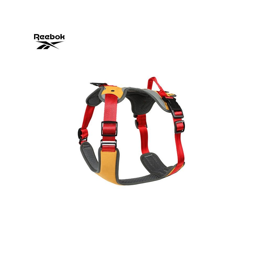 【Reebok Pet 官方正品】連帽防護背心式胸背帶｜全犬種通用機能牽引組 - 吉安寵物用品