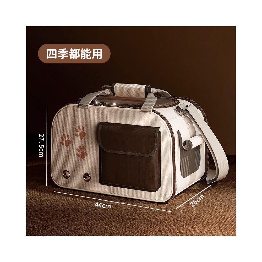 Space capsule cat bag portable pet bag for going out cat dog backpack lightweight and large capacity travel backpack crossbody - 吉安宠物用品
