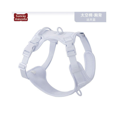【SunrayMascota】專業背心式防爆衝胸背帶｜全犬種通用減壓牽引套組 - 吉安寵物用品