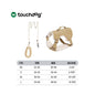 【Touchdog 官方正品】衣服式機能胸背帶｜泰迪/小型犬專用背心牽引組 - 吉安寵物用品