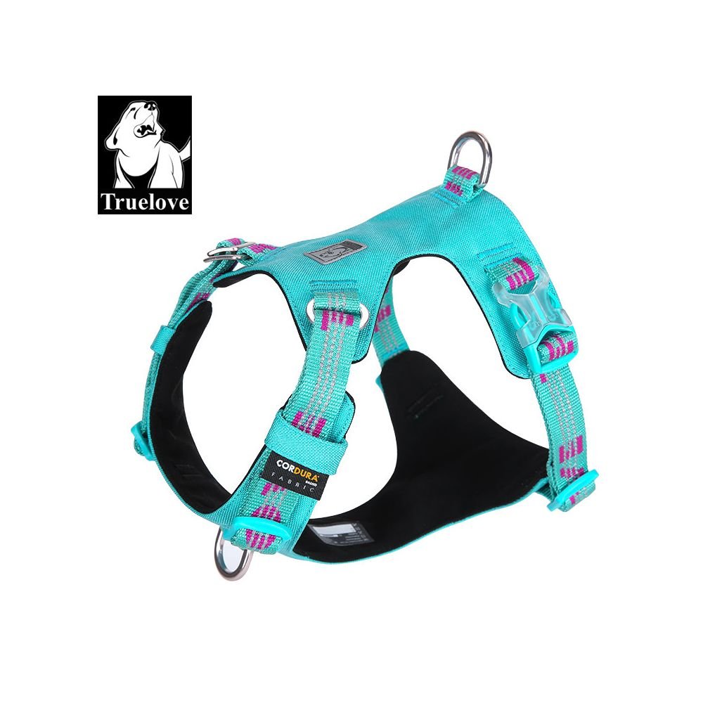 【Truelove 官方正品】專業防衝胸背帶牽引組｜柯基、中大型犬專用減壓背心 - 吉安寵物用品