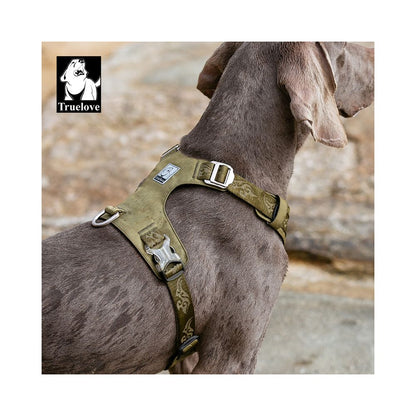 【Truelove 官方正品】專業防衝胸背帶牽引組｜柯基、中大型犬專用減壓背心 - 吉安寵物用品