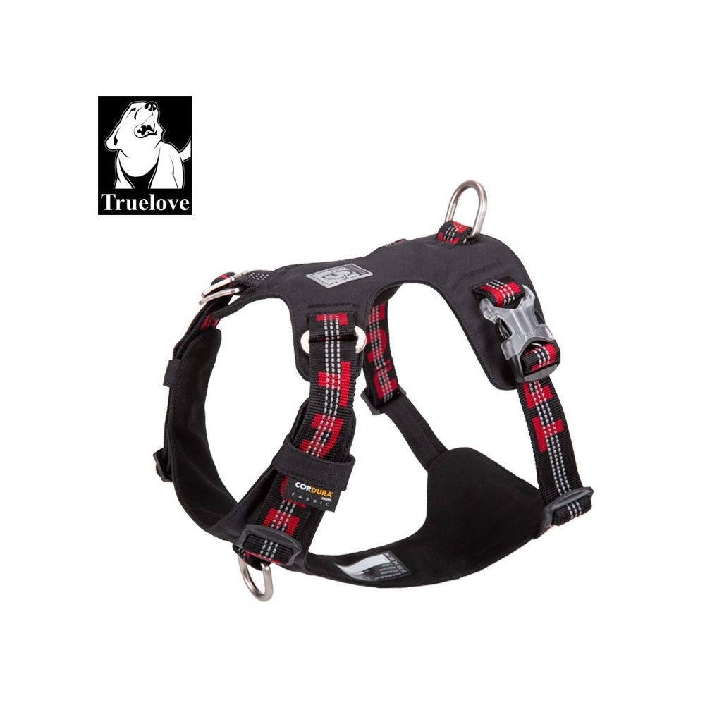 【Truelove 官方正品】專業防衝胸背帶牽引組｜柯基、中大型犬專用減壓背心 - 吉安寵物用品