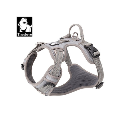 【Truelove 官方正品】專業防衝胸背帶｜中大型犬減壓牽引繩套組 - 吉安寵物用品