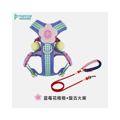 【Tuffhound 官方正品】幼犬與小型犬防爆衝胸背帶｜高耐用輕量牽引組 - 吉安寵物用品