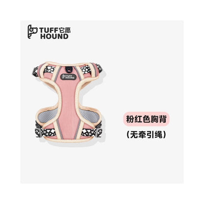 【Tuffhound 官方正品】雲感呼吸胸背帶｜柯基、中小型犬專用背心 - 吉安寵物用品