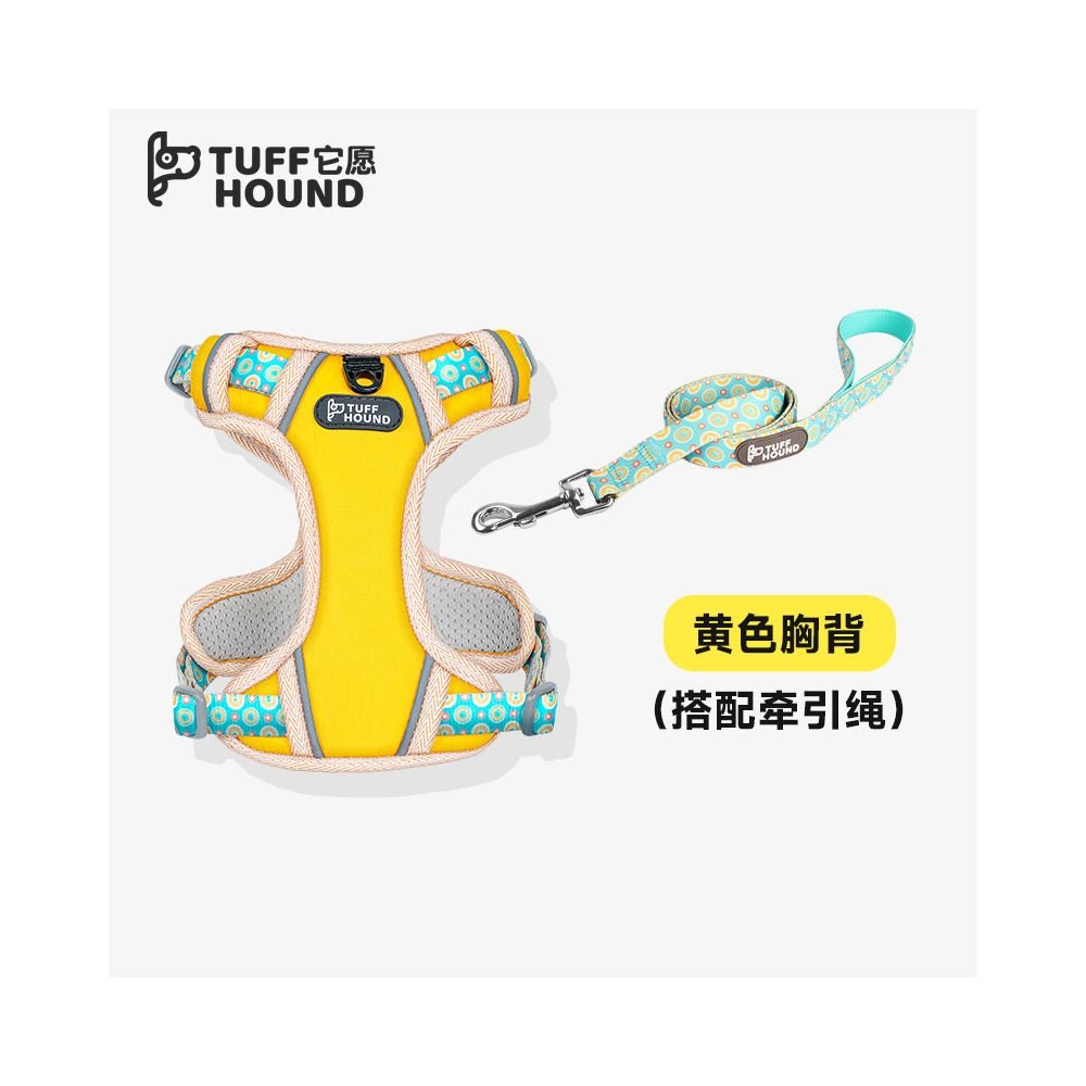 【Tuffhound 官方正品】雲感呼吸胸背帶｜柯基、中小型犬專用背心 - 吉安寵物用品