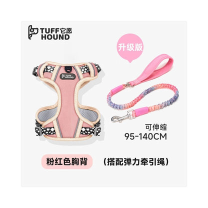 【Tuffhound 官方正品】雲感呼吸胸背帶｜柯基、中小型犬專用背心 - 吉安寵物用品