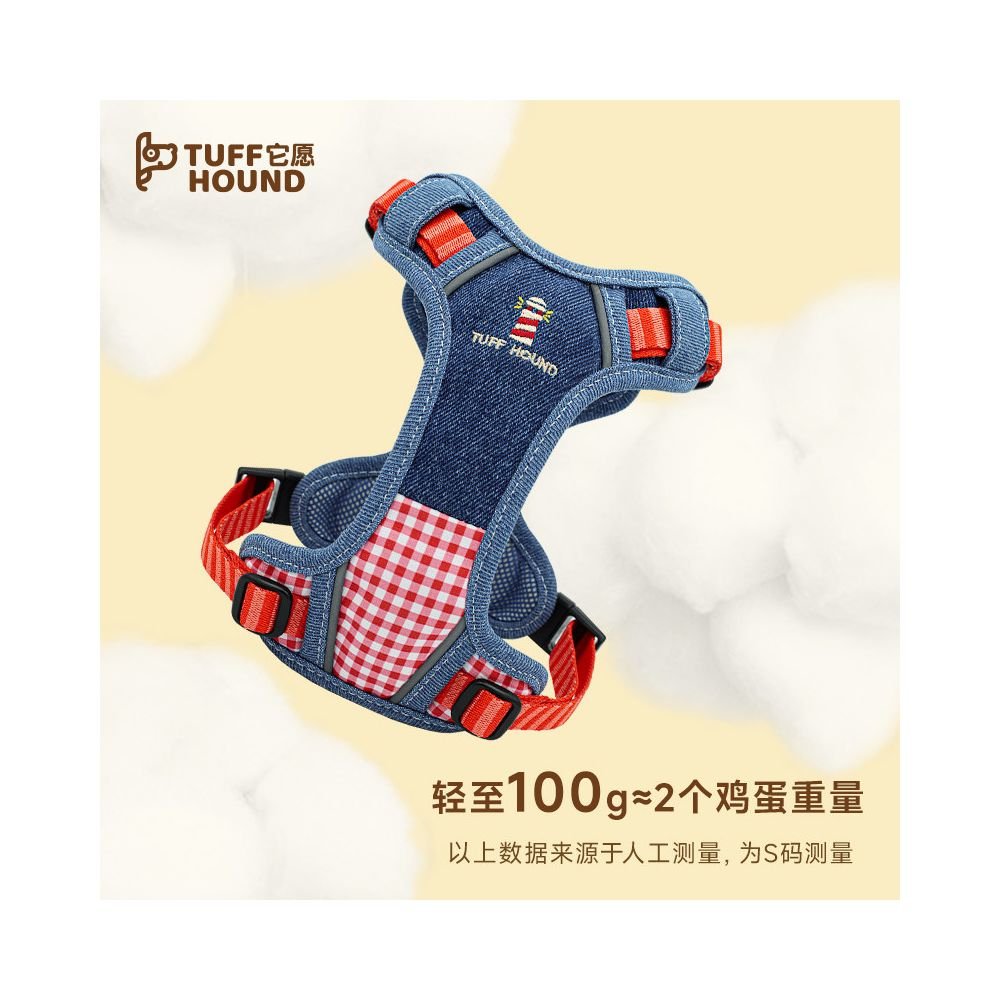 【Tuffhound 官方正品】柯基專用防爆衝胸背帶｜小型犬護脊減壓背心 - 吉安寵物用品