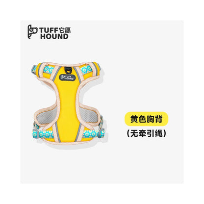 【Tuffhound 官方正品】雲感呼吸胸背帶｜柯基、中小型犬專用背心 - 吉安寵物用品