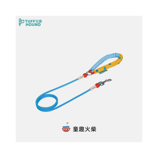 【TuffHound 官方正品】萌系小型犬防爆衝胸背帶｜輕量化減壓牽引組 - 吉安寵物用品