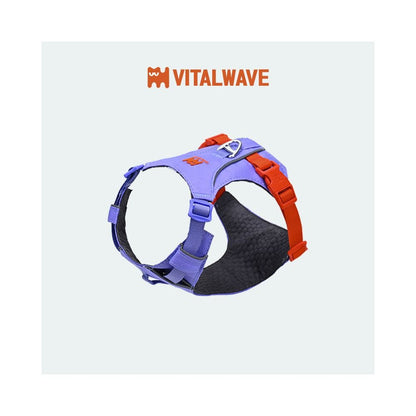 【Vitalwave 官方正品】活力光波系列胸背帶｜全犬種通用防掙脫牽引套組 - 吉安寵物用品