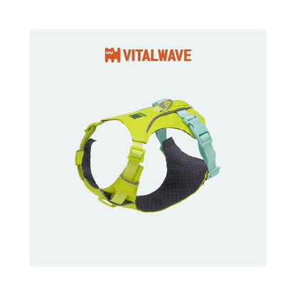 【Vitalwave 官方正品】活力光波系列胸背帶｜全犬種通用防掙脫牽引套組 - 吉安寵物用品