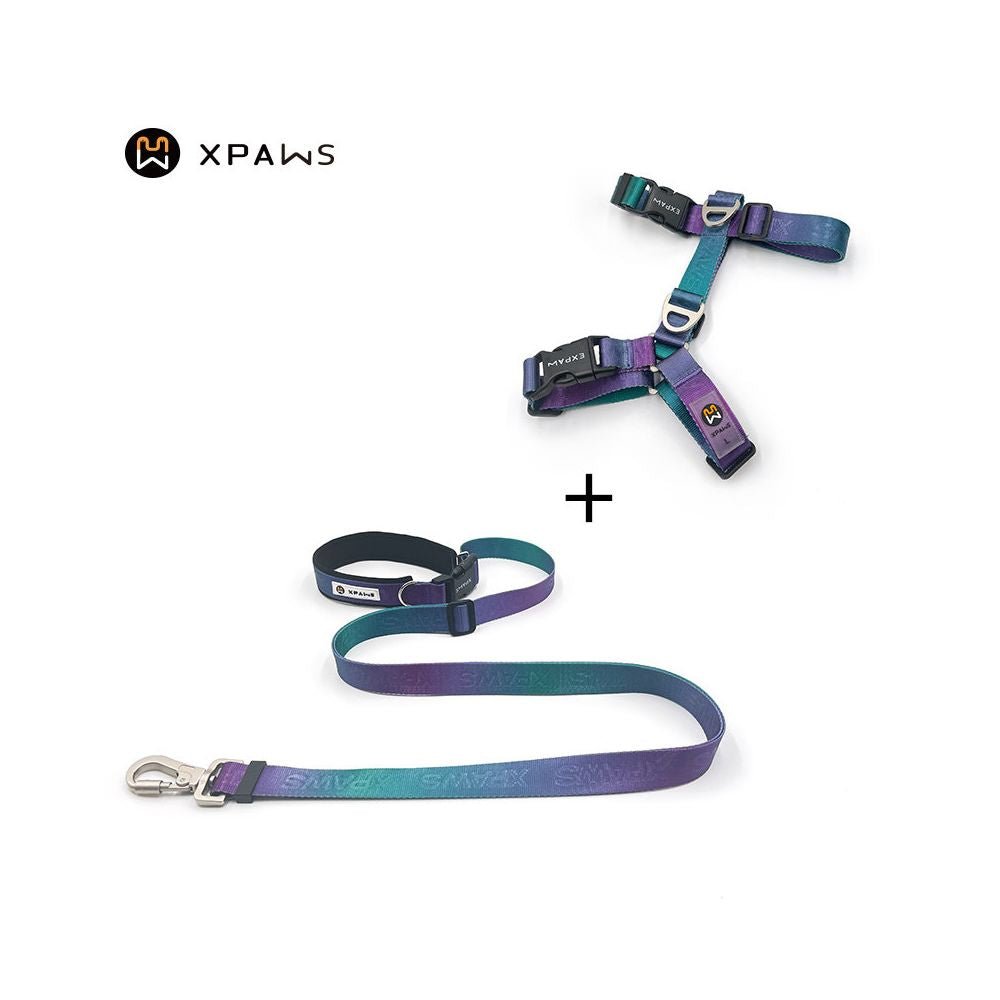 【XPAWS 官方正品】斜背式解放雙手牽引繩｜柴犬/柯基專用慢跑散步繩 - 吉安寵物用品