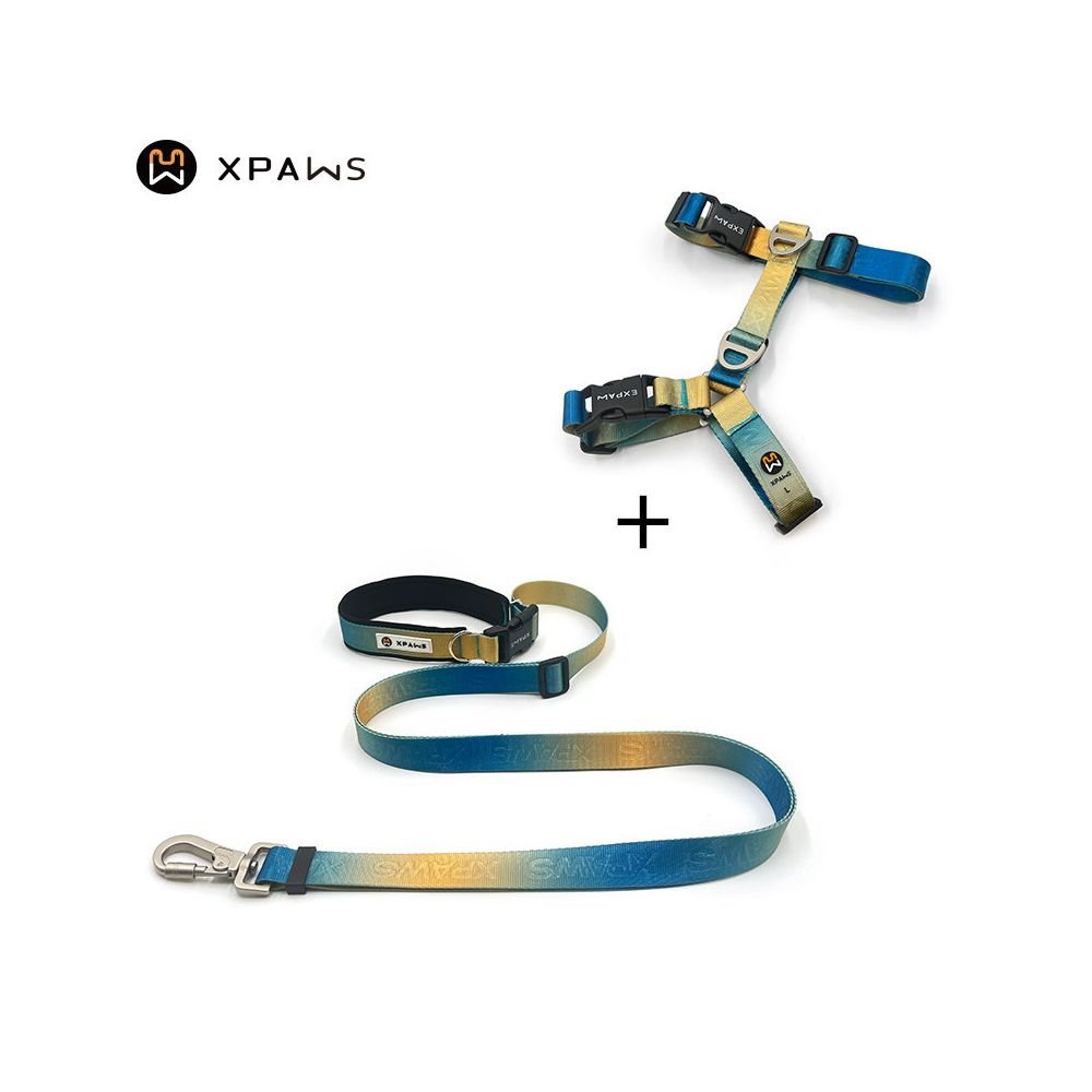【XPAWS 官方正品】斜背式解放雙手牽引繩｜柴犬/柯基專用慢跑散步繩 - 吉安寵物用品