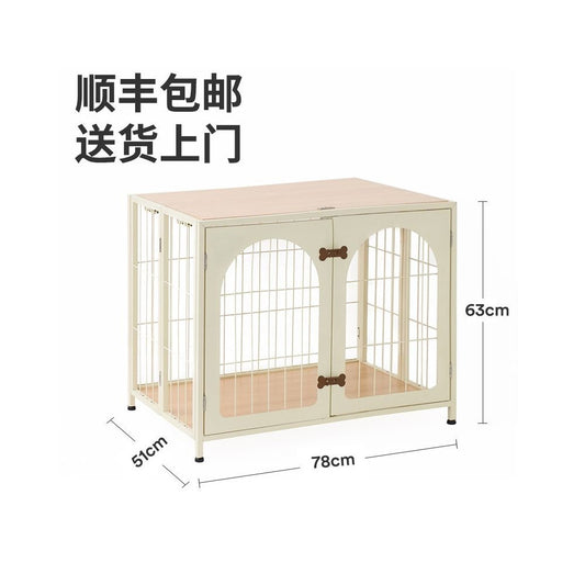 【Zeze 官方旗艦】室內小型犬專用金屬防逃籠｜可移動式家用寵物圍欄 - 吉安寵物用品